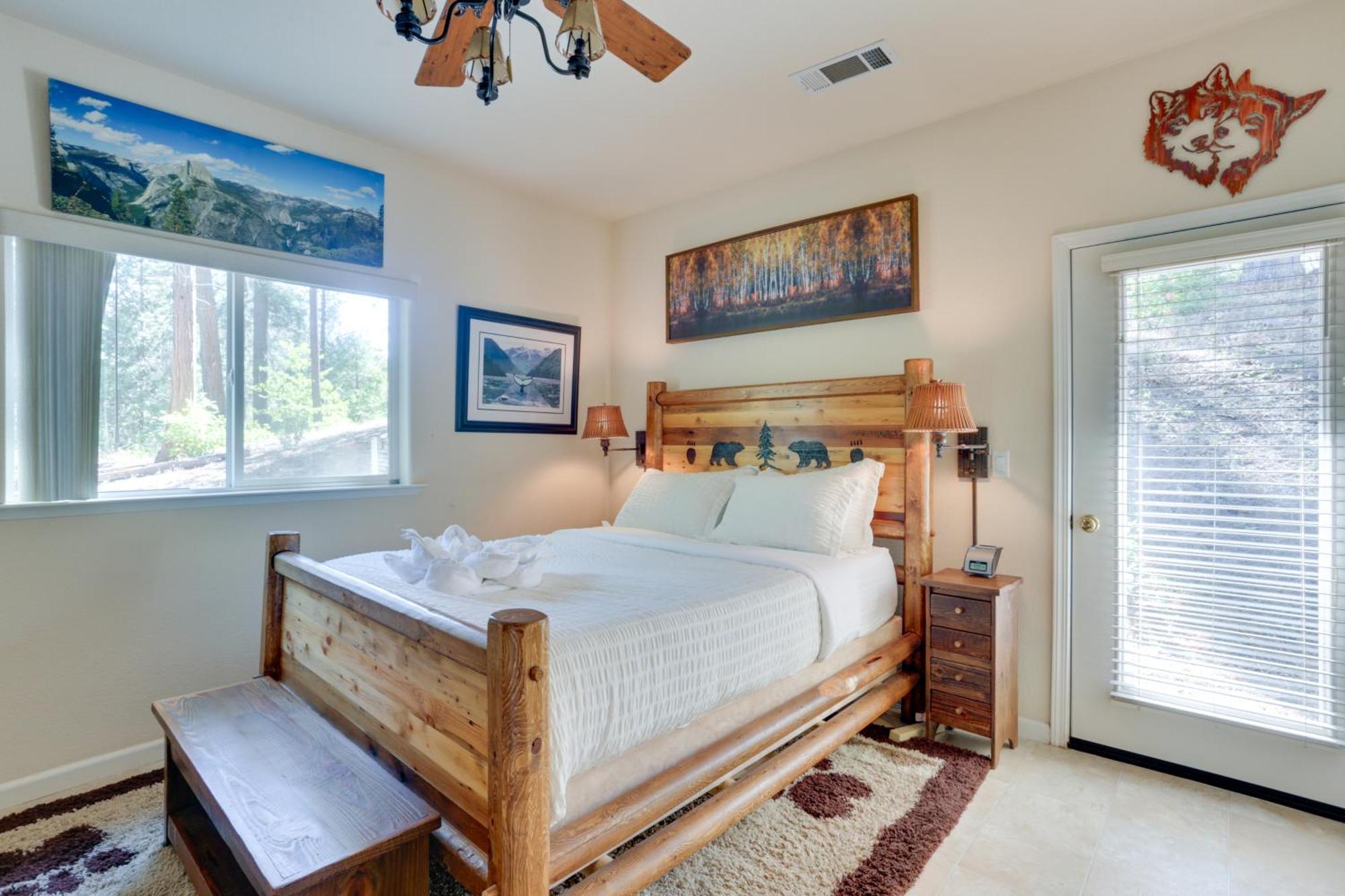 ミッドパインズ Peaceful And Private Mariposa Cabin On 2 Acres!ヴィラ エクステリア 写真