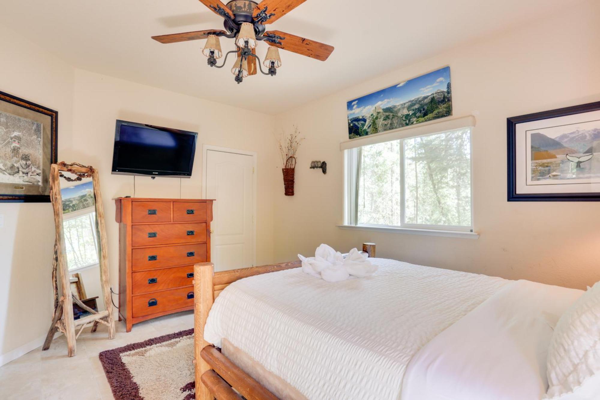 ミッドパインズ Peaceful And Private Mariposa Cabin On 2 Acres!ヴィラ エクステリア 写真